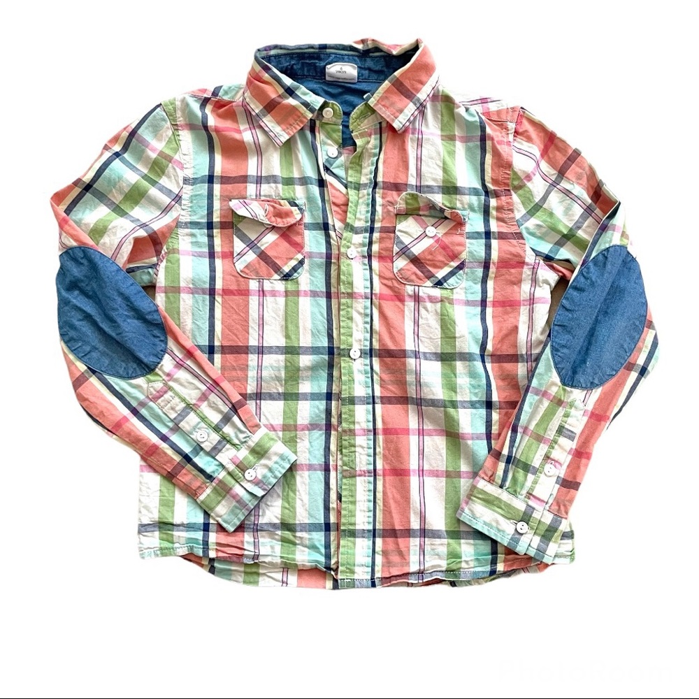 Egg by Susan Lazar Plaid shirt